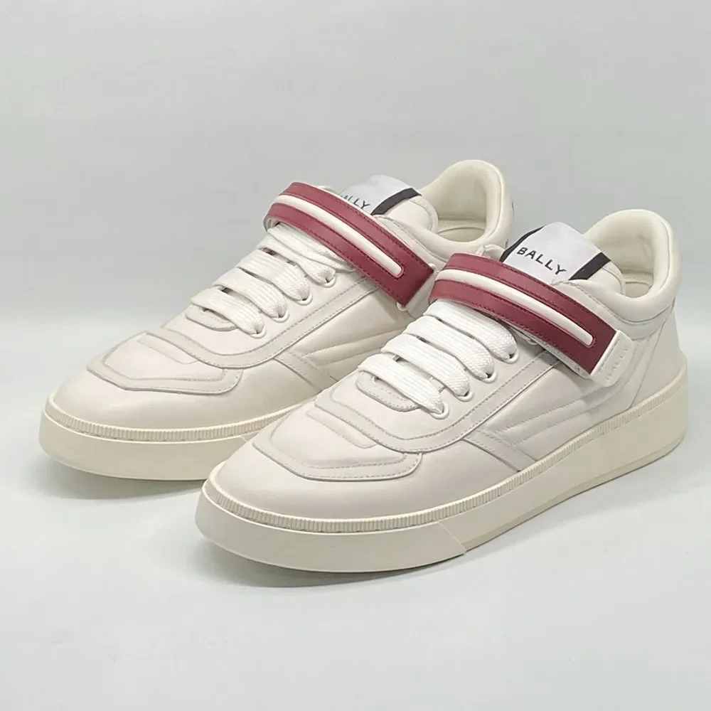 Bally Raise Royce Leather Low-Top Sneakers size 42/us size 9